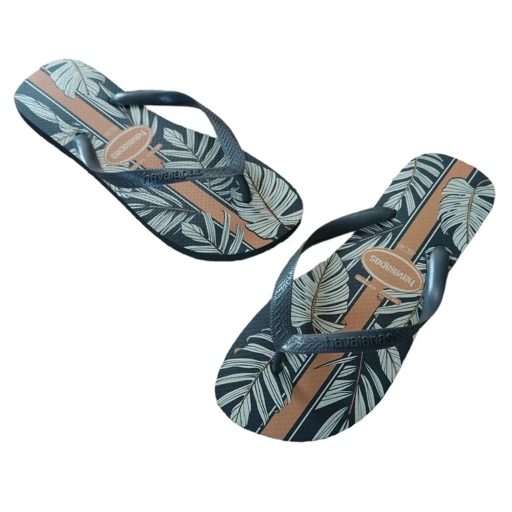 NWOT Havaianas Aloha Flip Flops